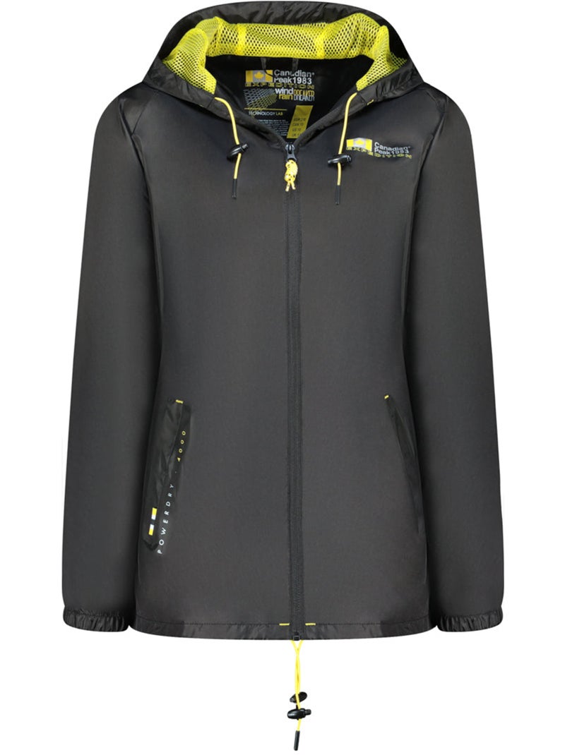 Cazadora cortavientos boateak – canadian peak Negro - Kiabi