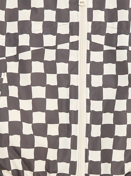 Cazadora cortavientos con capucha - Kiabi