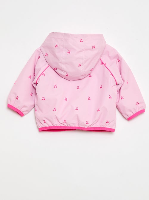 Cazadora cortavientos con capucha - Kiabi