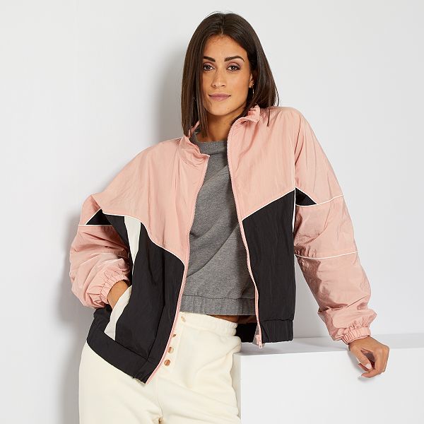 cazadora rosa mujer