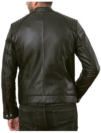 Cazadora Cuero Hombre Schott