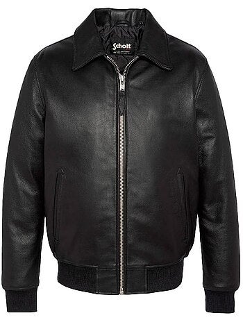 Cazadora de Cuero Schott para Hombre