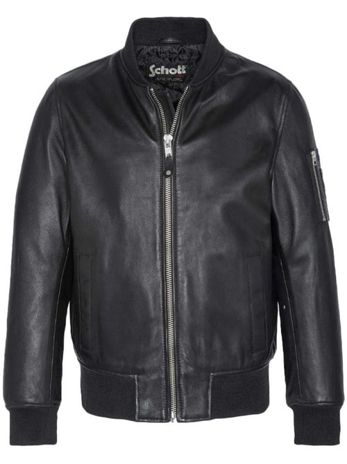 Cazadora de Cuero para Hombre Schott - Kiabi Cazadora de Cuero para Hombre Schott - Kiabi