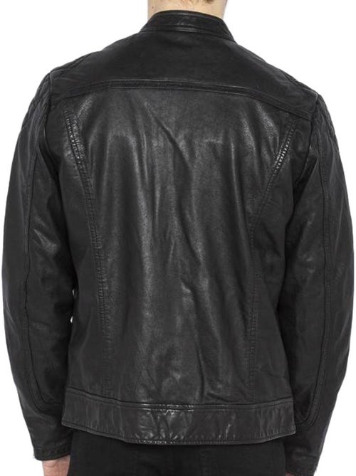 Cazadora de Cuero para Hombre Schott - Kiabi Cazadora de Cuero para Hombre Schott - Kiabi
