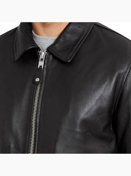 Cazadora de Cuero para Hombre Schott - Kiabi Cazadora de Cuero para Hombre Schott - Kiabi