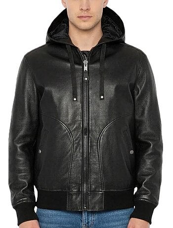 Cazadora de Cuero Schott para Hombre