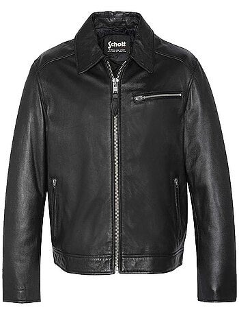 Cazadora de Cuero Schott para Hombre