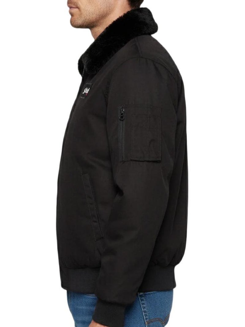 Cazadora de Hombre Schott Negro - Kiabi