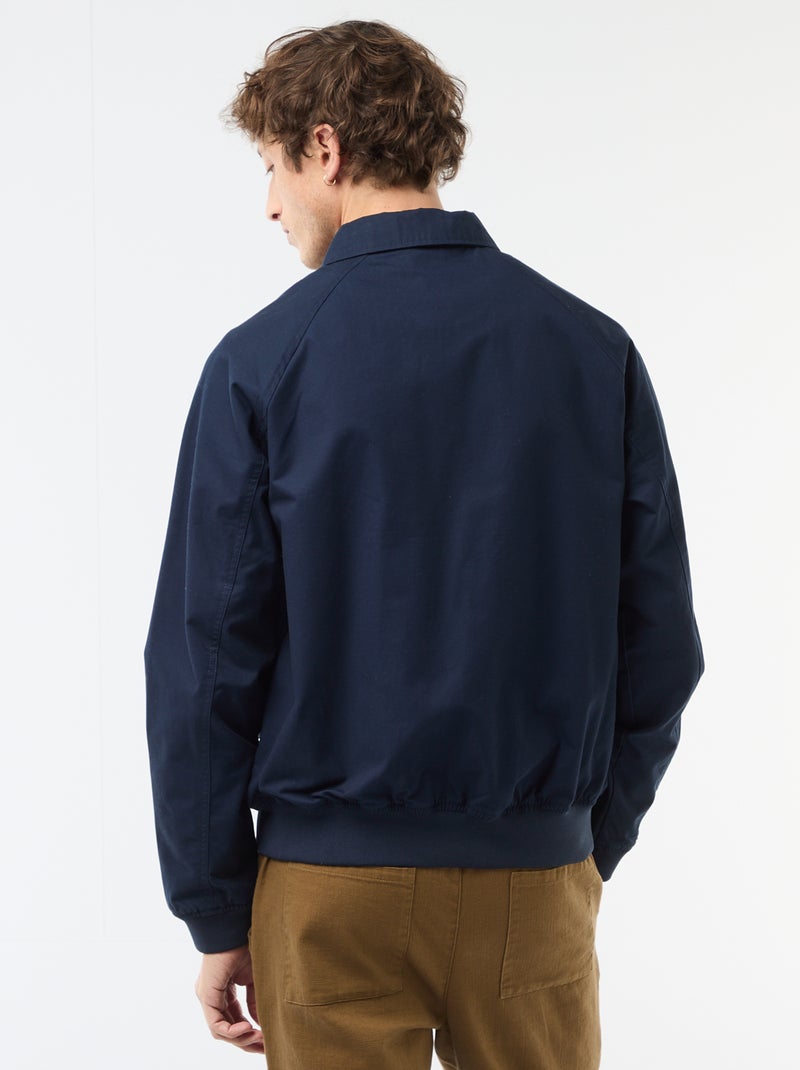Cazadora de twill Azul - Kiabi