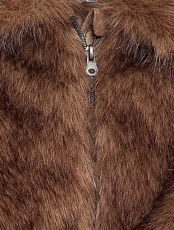 Cazadora efecto pelo