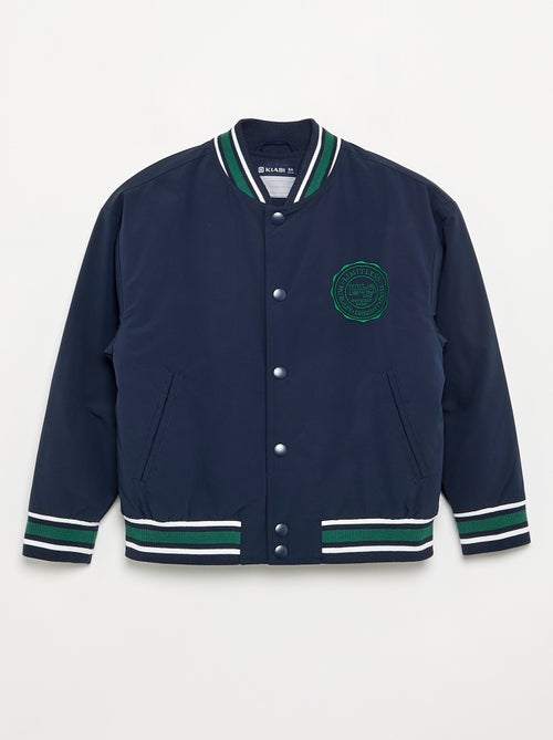 Cazadora estilo campus americano - Kiabi