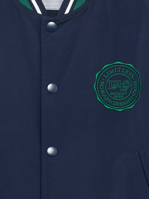 Cazadora estilo campus americano - Kiabi