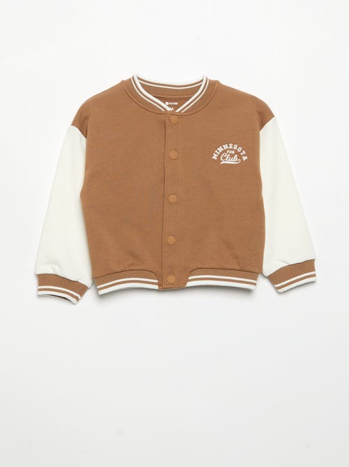 Cazadora estilo universitario americano - Kiabi