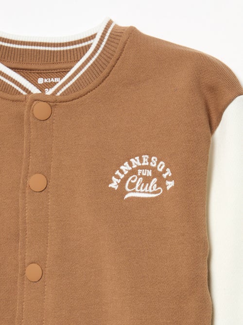 Cazadora estilo universitario americano - Kiabi