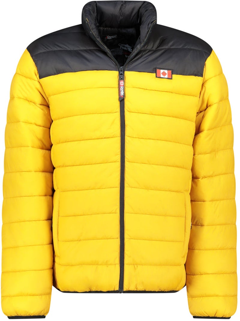 Cazadora fina acolchada amigoclerceak – canadian peak Mostaza - Kiabi