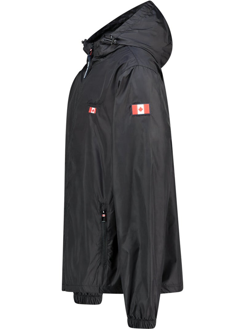 Cazadora fina darileak – canadian peak Negro - Kiabi