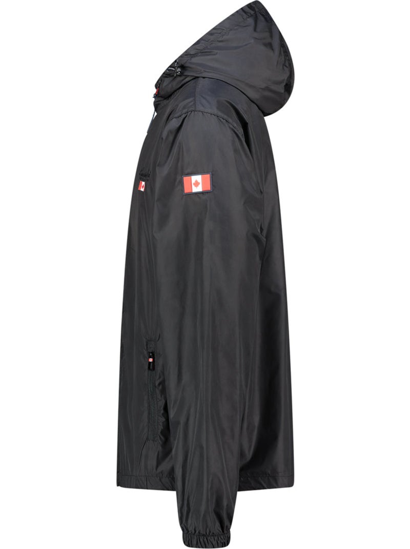 Cazadora fina darileak – canadian peak Negro - Kiabi