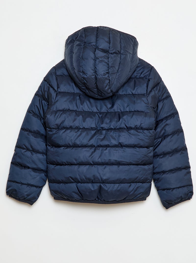 Cazadora ligera con capucha Azul - Kiabi