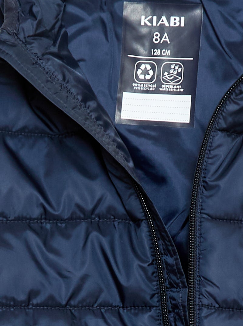 Cazadora ligera con capucha Azul - Kiabi