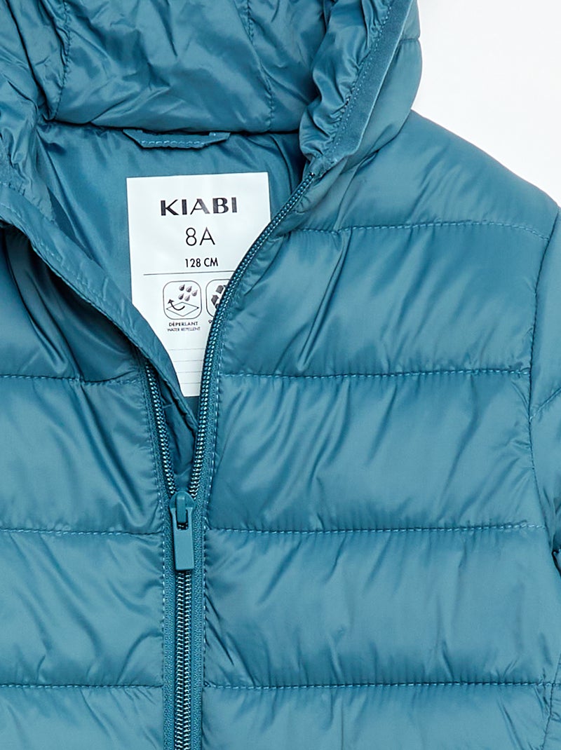 Cazadora ligera con capucha Azul - Kiabi