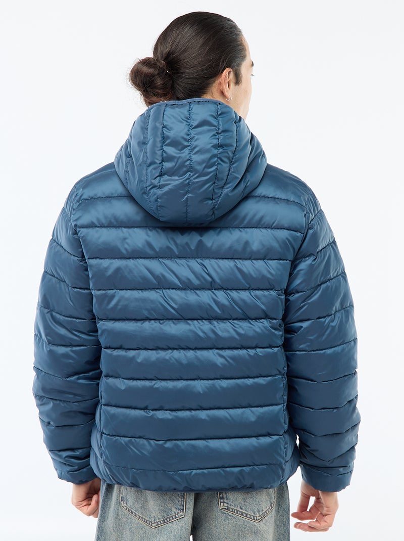 Cazadora ligera con capucha Azul - Kiabi