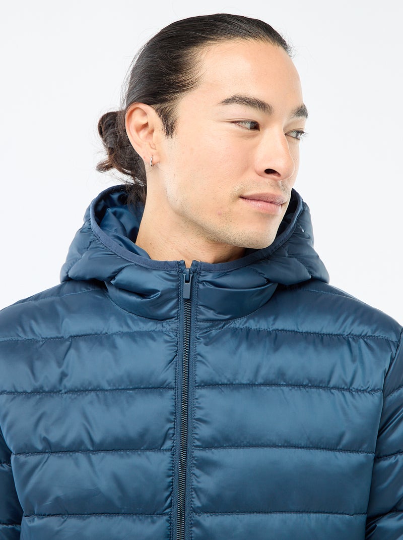 Cazadora ligera con capucha Azul - Kiabi