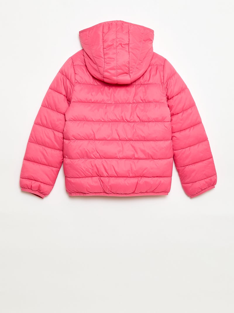 Cazadora ligera con capucha Rosa - Kiabi