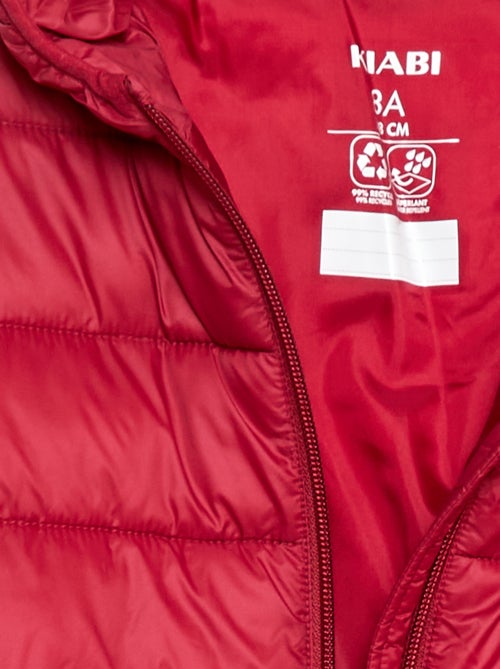 Cazadora ligera con capucha - Kiabi