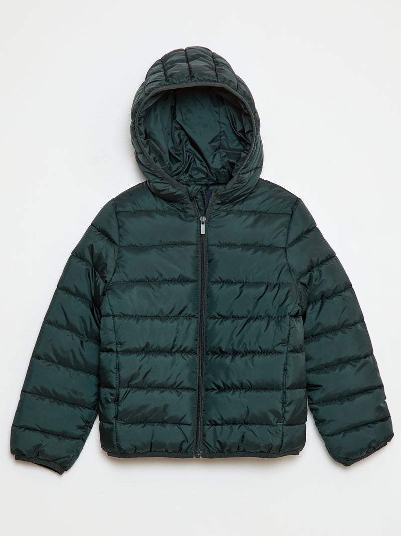 Cazadora ligera con capucha Verde - Kiabi