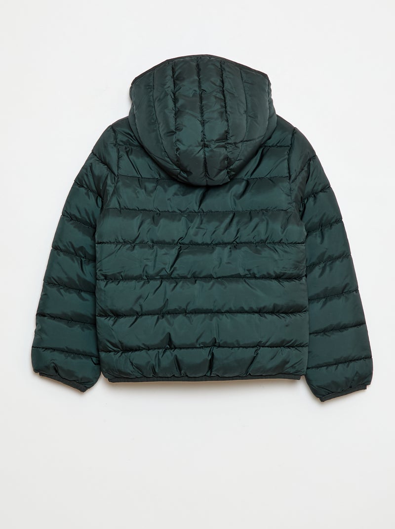 Cazadora ligera con capucha Verde - Kiabi