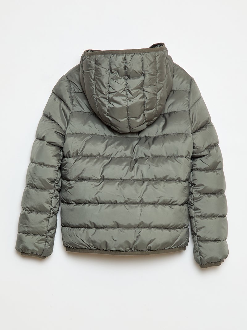 Cazadora ligera con capucha Verde - Kiabi