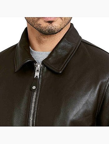 Cazadora Piloto de Cuero Schott para Hombre