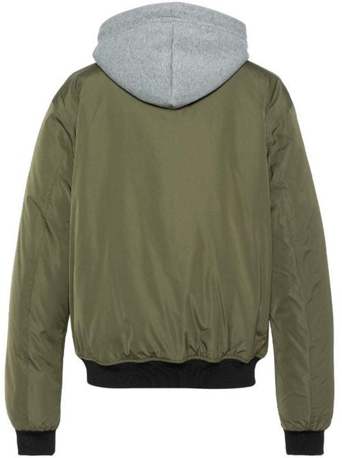 Cazadora Schott con Capucha Desmontable - Kiabi