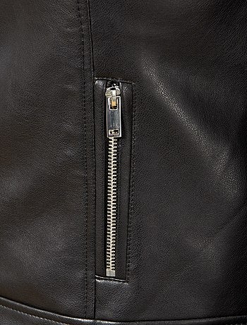 Tallas grandes mujer - Cazadora sintética sin cuello - Kiabi