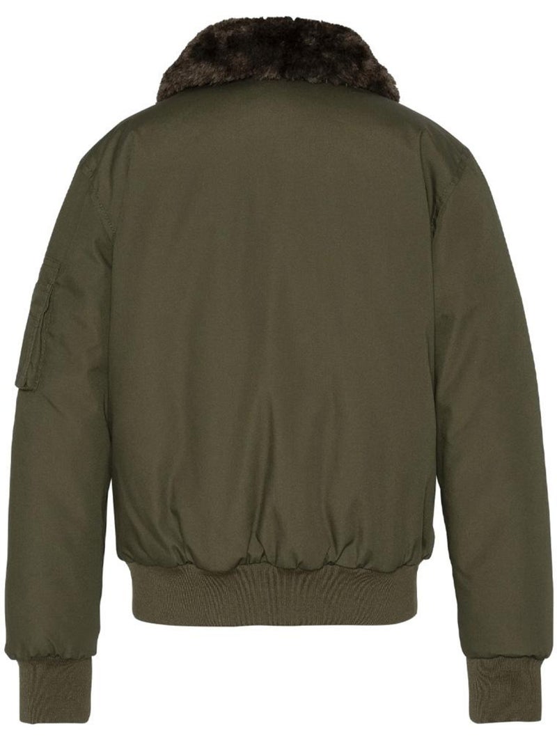 Cazadora són Schott para Hombre Verde caqui claro - Kiabi