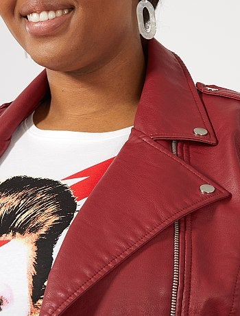 Cazadora tipo biker - Kiabi