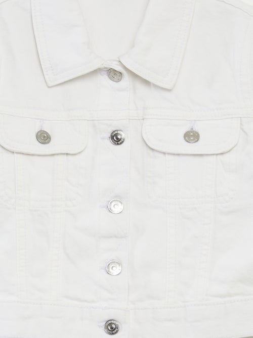 Cazadora vaquera cropped - Kiabi