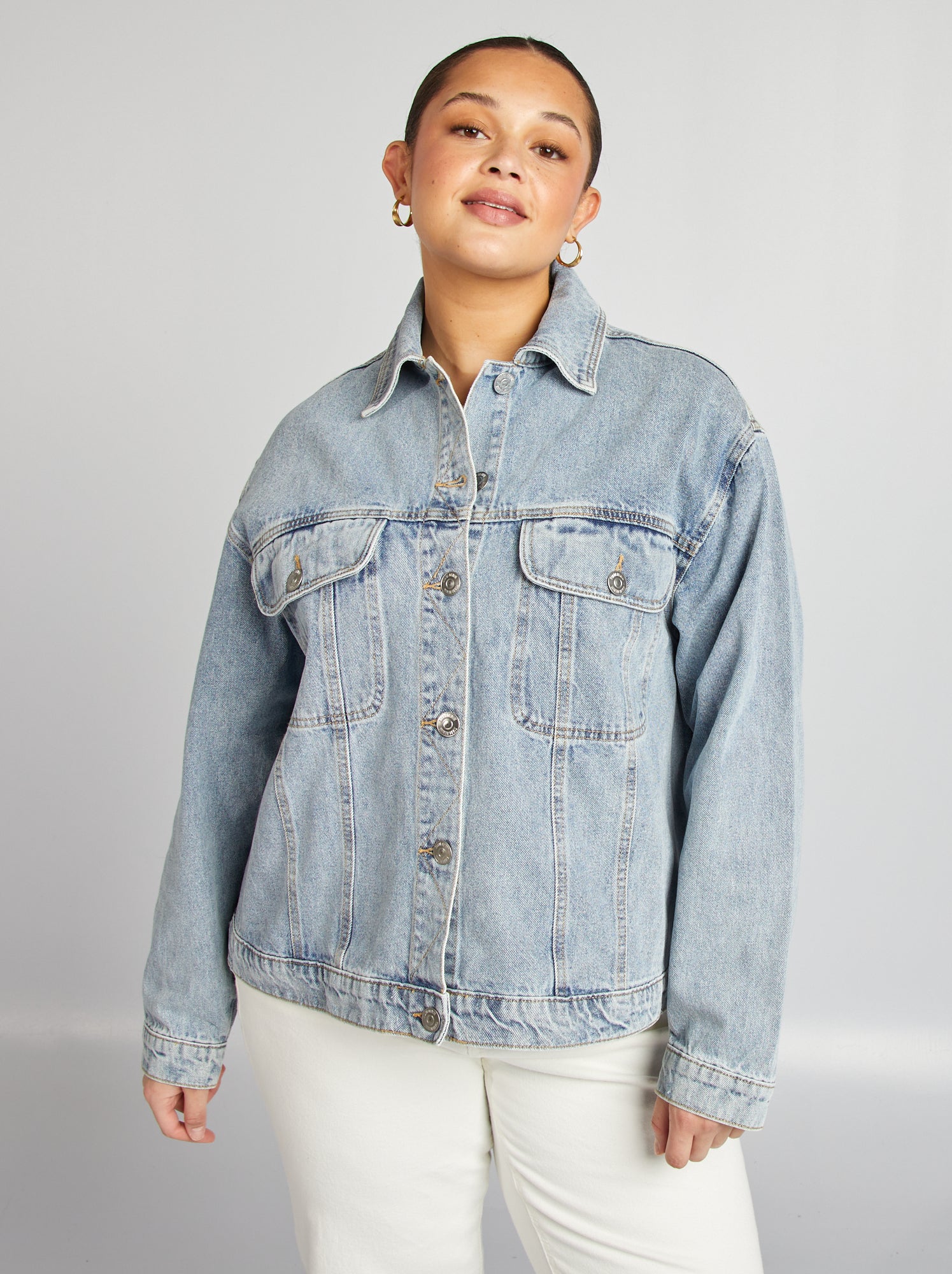Amazon Cazadoras Vaqueras Tallas Grandes Mujer Chaqueta Levis