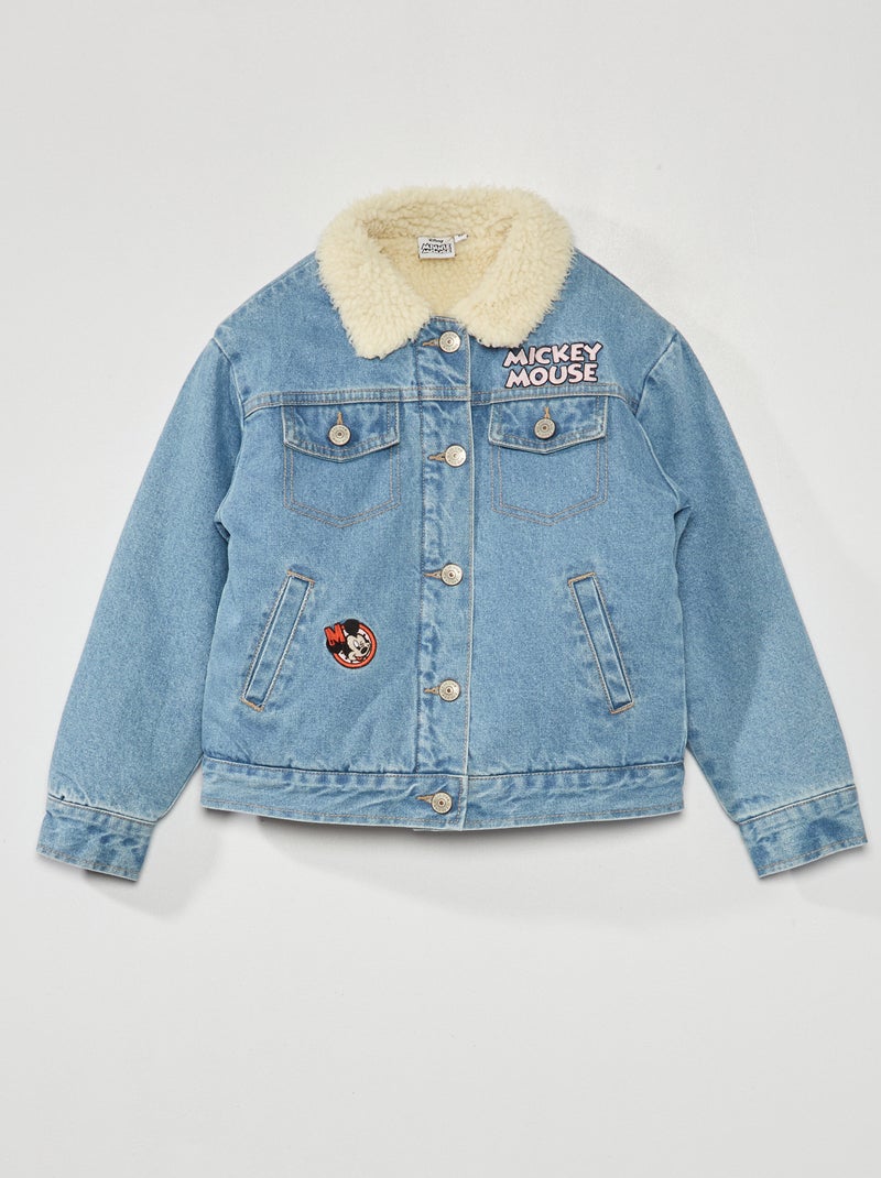 Cazadora vaquera 'Mickey Mouse' AZUL - Kiabi