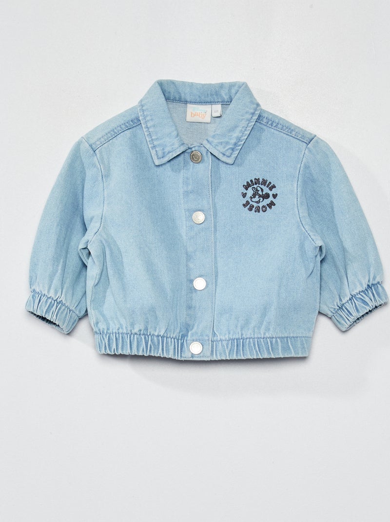 Cazadora vaquera 'Minnie' AZUL - Kiabi