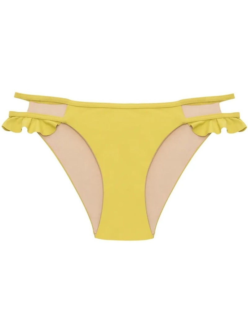 Celina braga de bikini lateral penti Amarillo limón - Kiabi