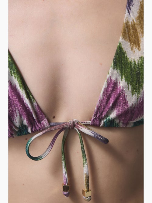 Celine deep v zigzag top de bikini penti - Kiabi