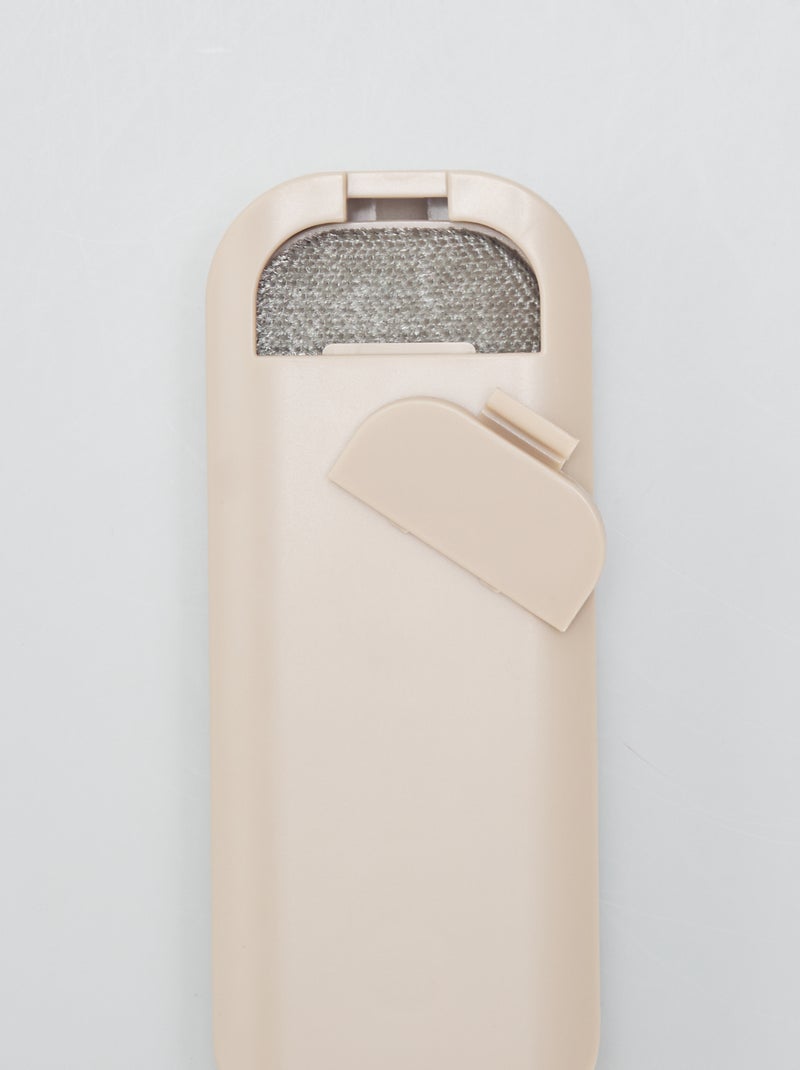 Cepillo antipelos reutilizable BEIGE - Kiabi