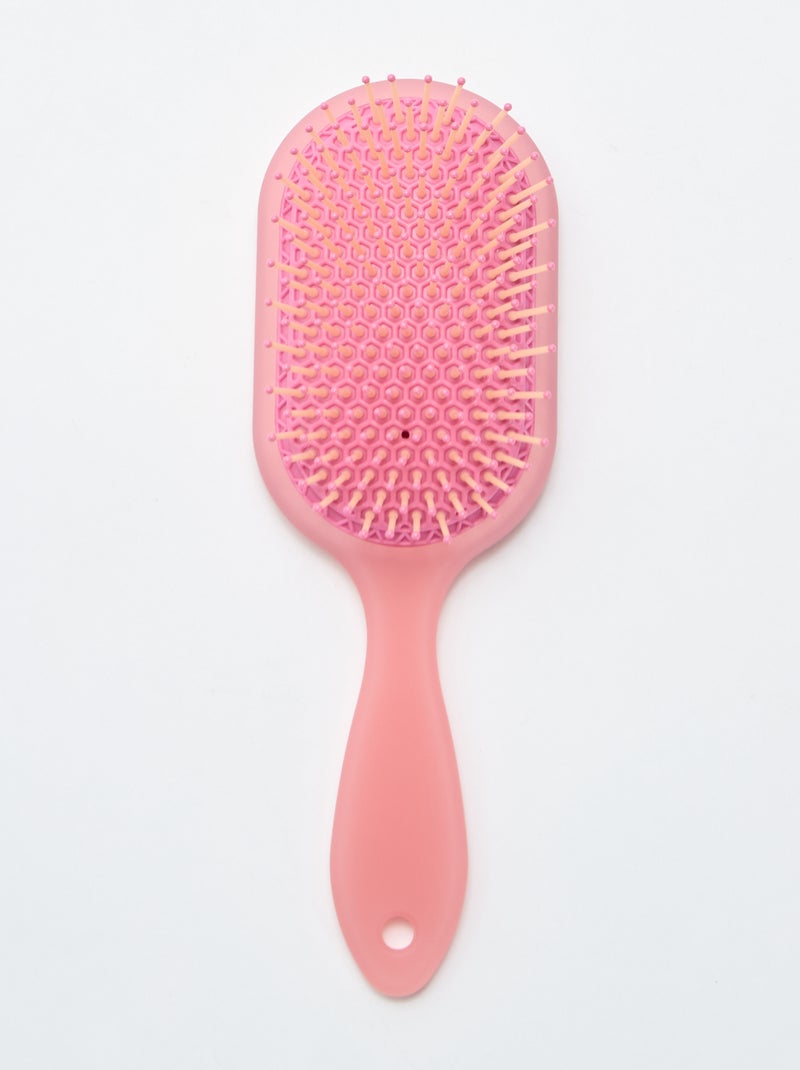 Cepillo cuadrado estampado Rosa - Kiabi