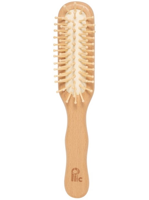 Cepillo de cabello portátil clavijas madera haya - Kiabi