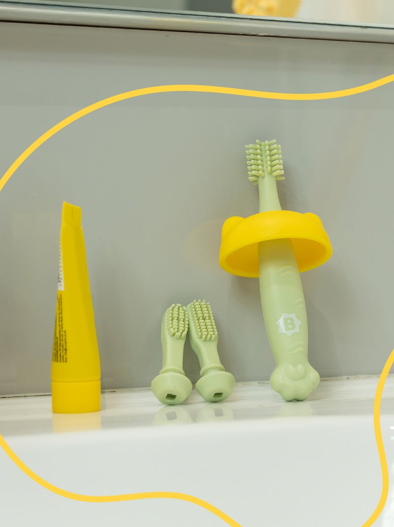 Cepillo de dientes evolutivo 'Babymoov' VERDE - Kiabi