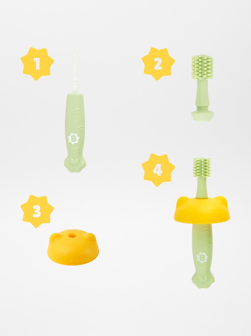 Cepillo de dientes evolutivo 'Babymoov' VERDE - Kiabi