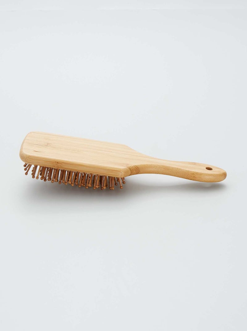 Cepillo de pelo de madera BEIGE - Kiabi