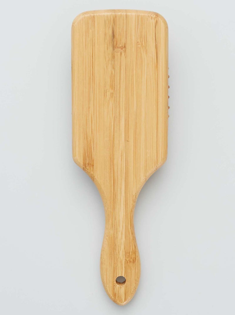 Cepillo de pelo de madera BEIGE - Kiabi