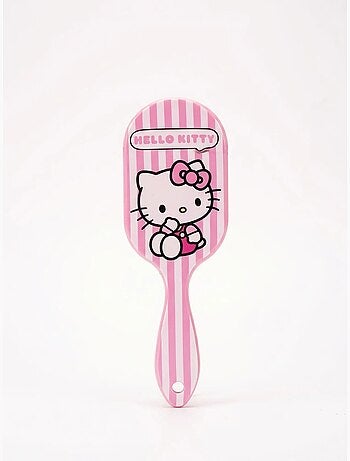 Cepillo de pelo rectangular cerdas suaves hello kitty sanrio